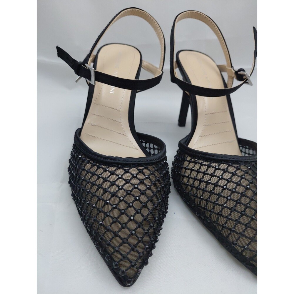 Size 7.5 M Women's Adrienne Vittadini	Netro Black BM Pointed Toe Mesh